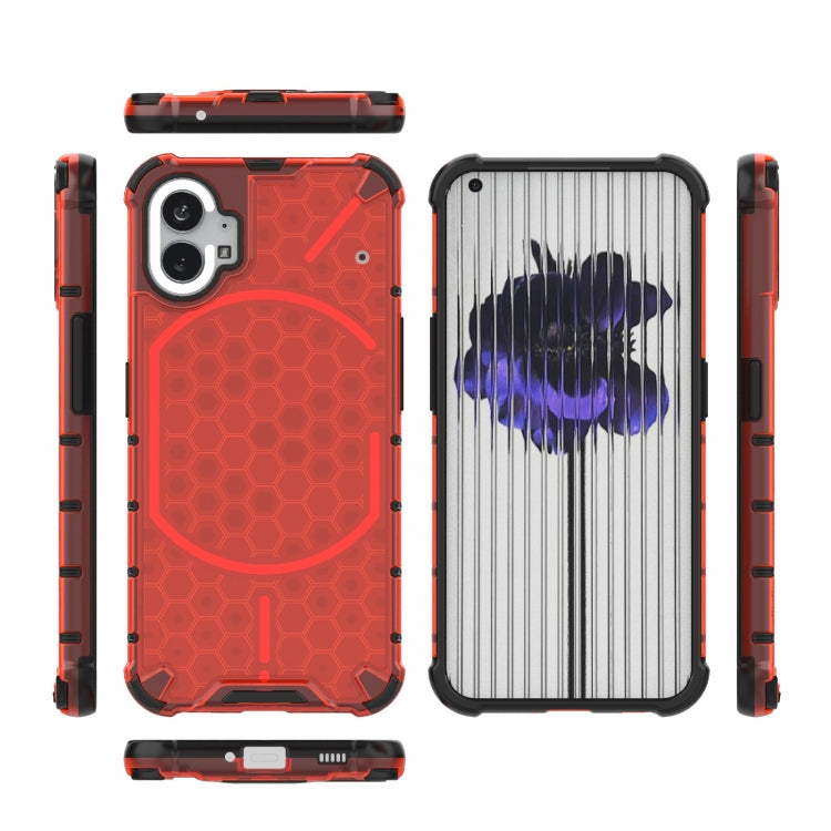 For Nothing Phone 1 Shockproof Honeycomb PC + TPU Protective Phone Case