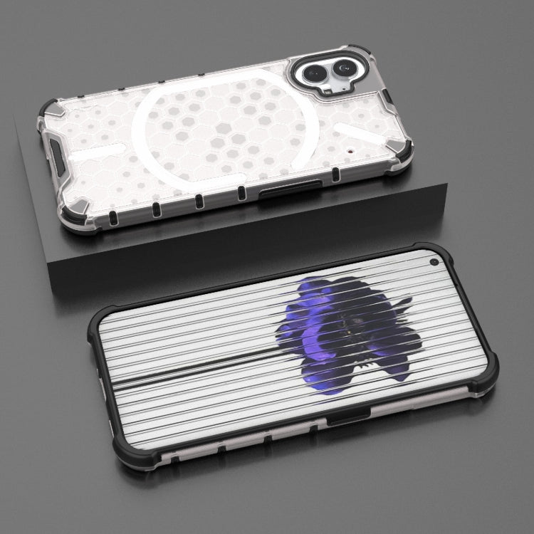 For Nothing Phone 1 Shockproof Honeycomb PC + TPU Protective Phone Case