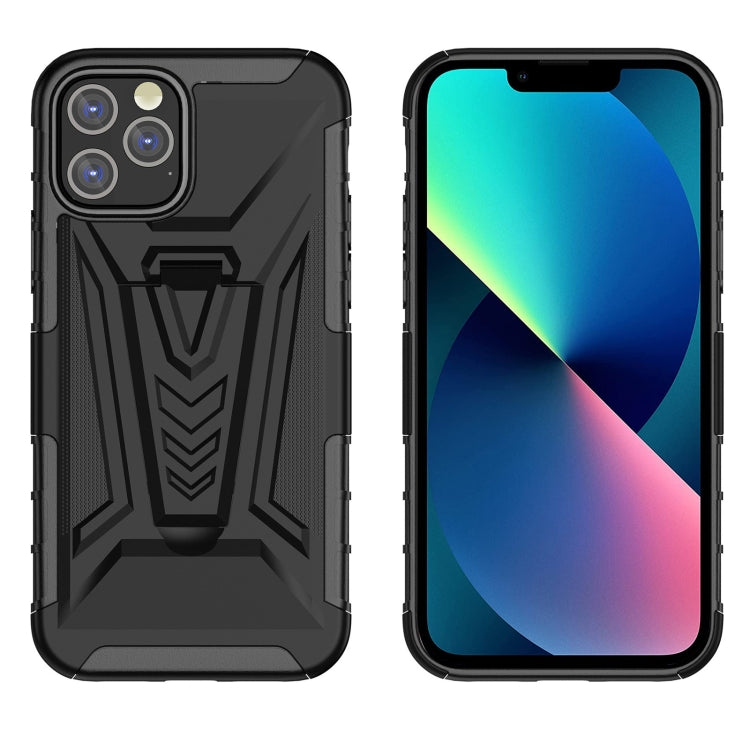 For iPhone 13 Pro Back Belt Clip Phone Case (Black)