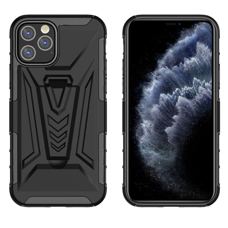 For iPhone 11 Pro Back Belt Clip Phone Case (Black)