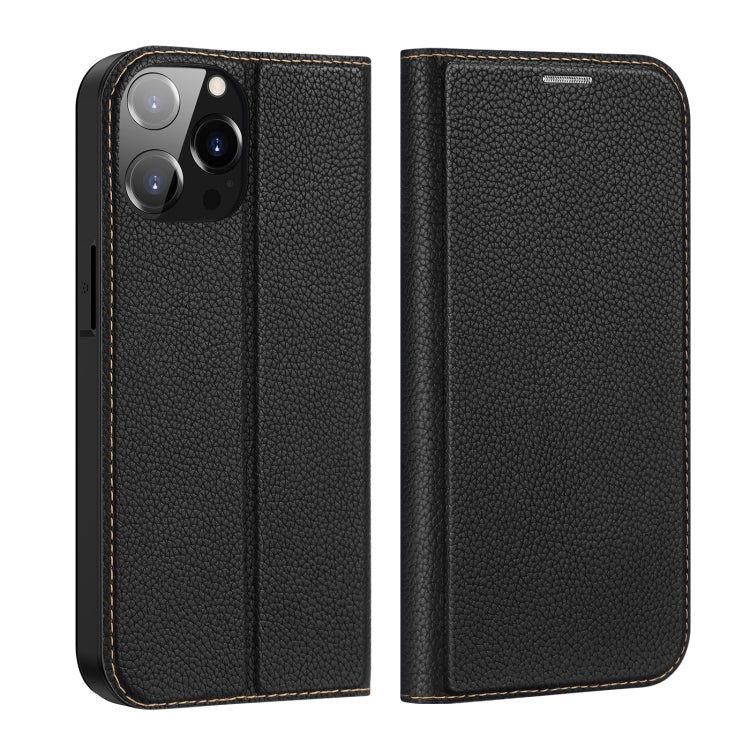 For iPhone 14 Pro Max DUX DUCIS Skin X2 Series Horizontal Flip Leather Phone Case