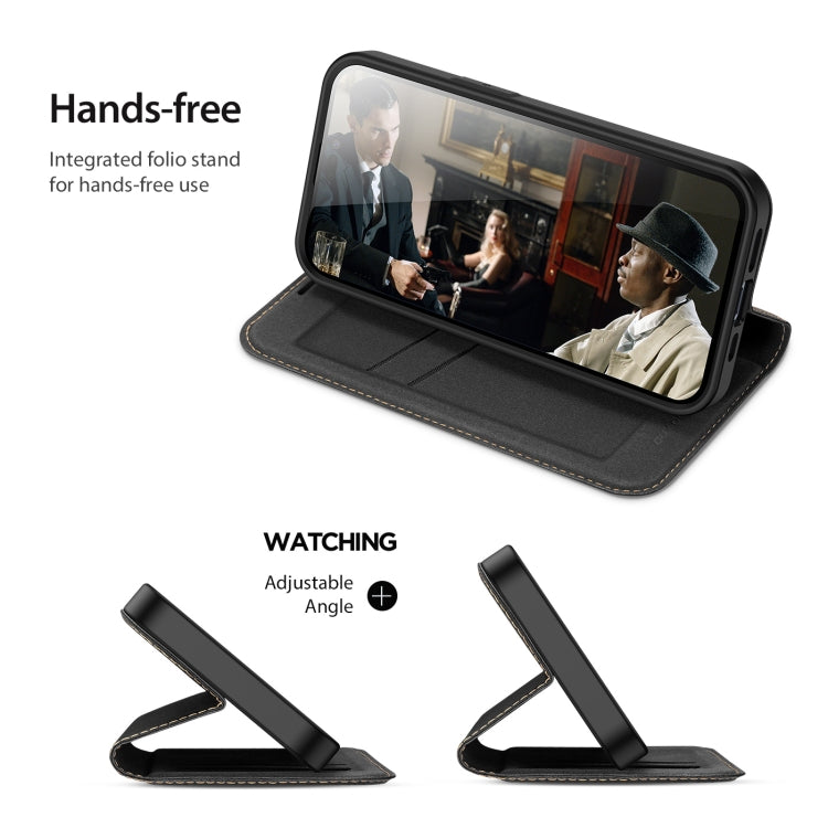 For iPhone 14 Pro DUX DUCIS Skin X2 Series Horizontal Flip Leather Phone Case
