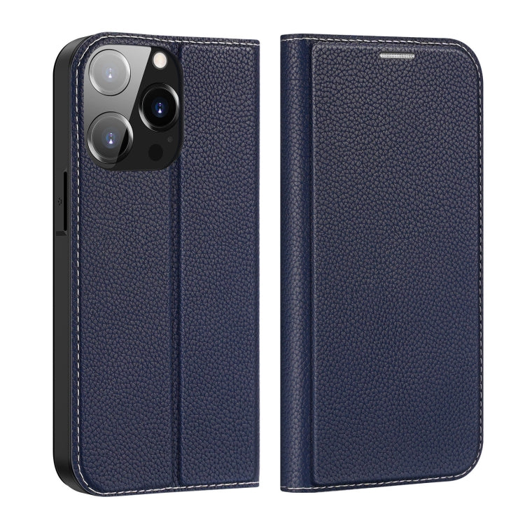 For iPhone 14 Pro DUX DUCIS Skin X2 Series Horizontal Flip Leather Phone Case