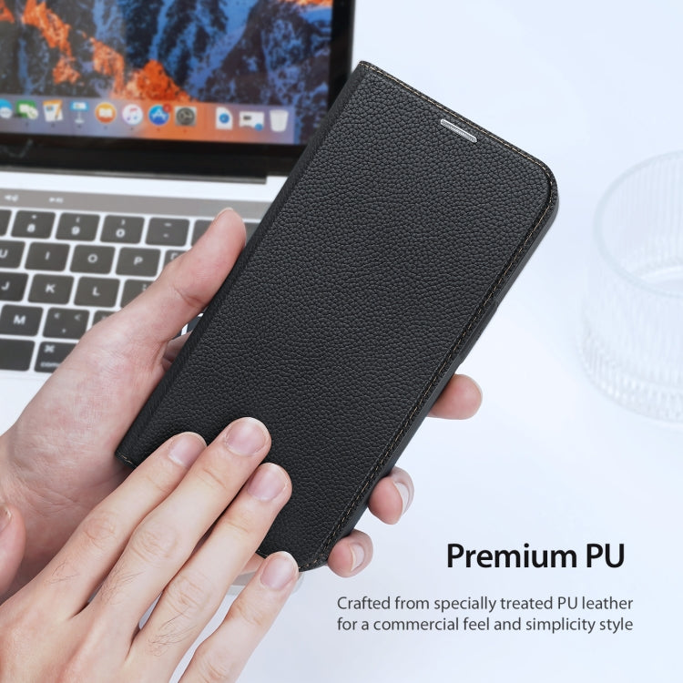 For iPhone 14 / 13 DUX DUCIS Skin X2 Series Horizontal Flip Leather Phone Case