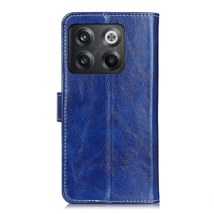 For OnePlus Ace Pro / 10T Retro Crazy Horse Texture Horizontal Flip Leather Phone Case
