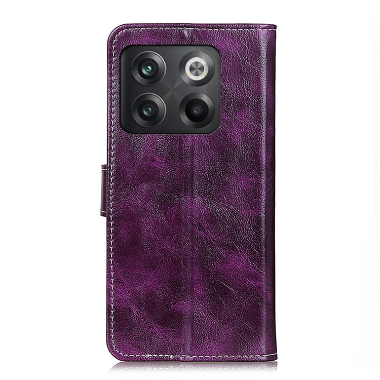For OnePlus Ace Pro / 10T Retro Crazy Horse Texture Horizontal Flip Leather Phone Case