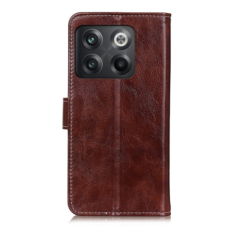 For OnePlus Ace Pro / 10T Retro Crazy Horse Texture Horizontal Flip Leather Phone Case