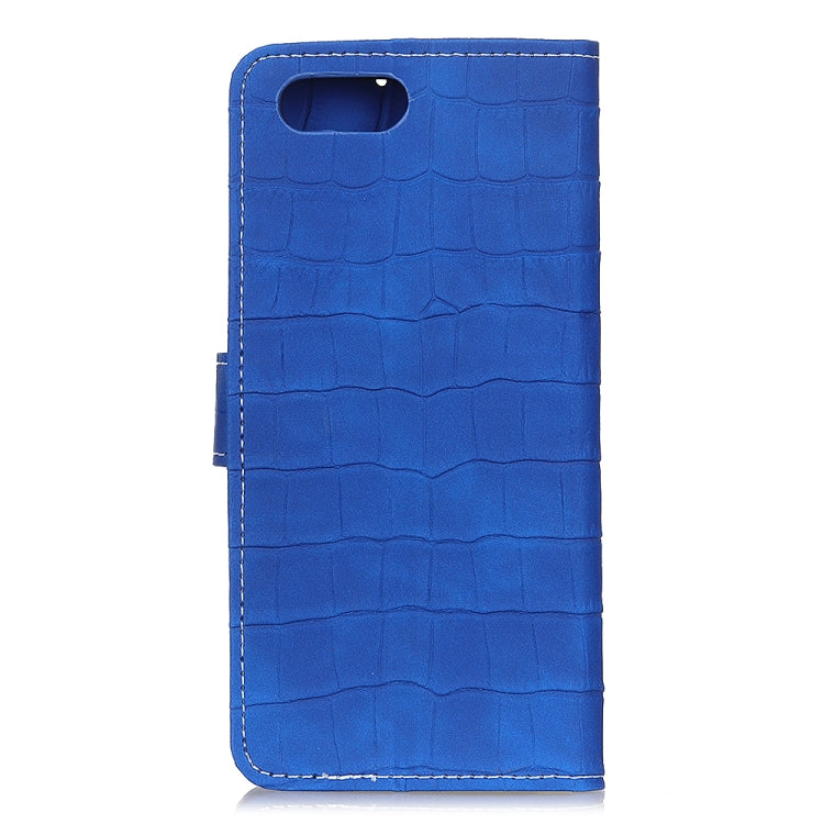 For iPhone SE 2022 / SE 2020 Crocodile Texture Horizontal Flip Leather Case with Holder & Card Slots & Wallet