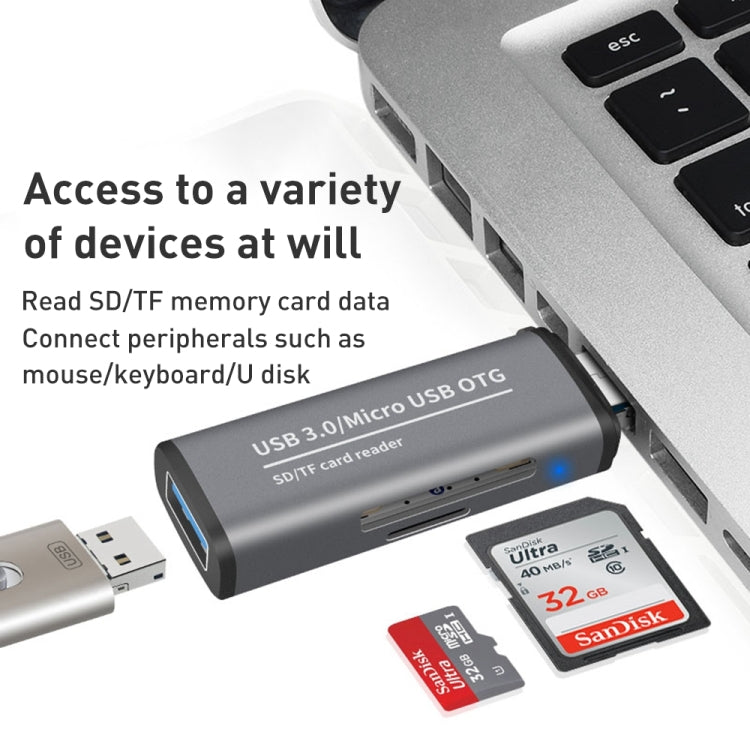 ADS-102 USB Multi-function OTG Card Reader