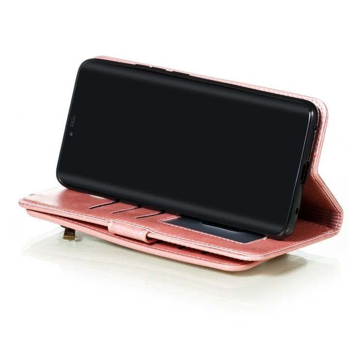 For Huawei Mate 20 Pro Nine Card Zipper Bag Horizontal Flip Leather Case With Holder & Card Slots & Frame