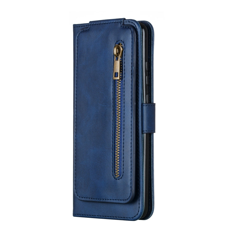 For Huawei Mate 30 Nine Card Zipper Bag Horizontal Flip Leather Case With Holder & Card Slots & Frame