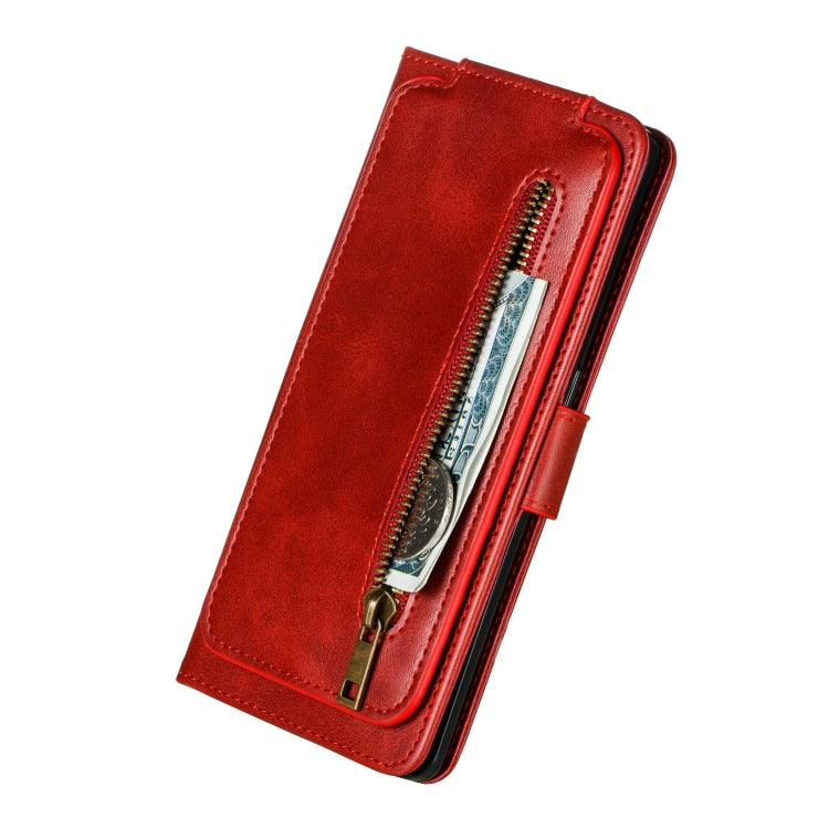 For Huawei Mate 30 Pro Nine Card Zipper Bag Horizontal Flip Leather Case With Holder & Card Slots & Frame