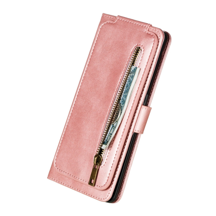 For Huawei Mate 30 Pro Nine Card Zipper Bag Horizontal Flip Leather Case With Holder & Card Slots & Frame