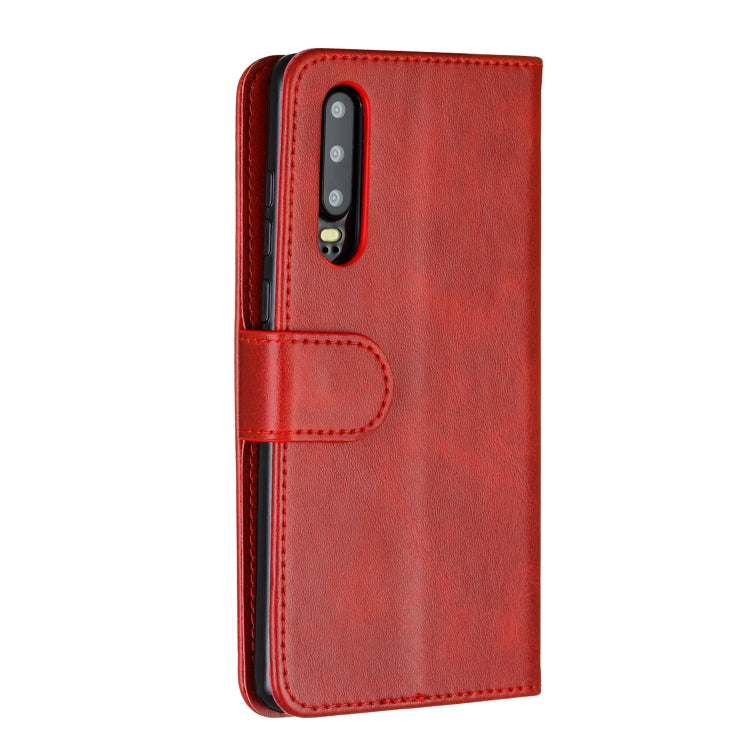 For Huawei P30 Nine Card Zipper Bag Horizontal Flip Leather Case With Holder & Card Slots & Frame