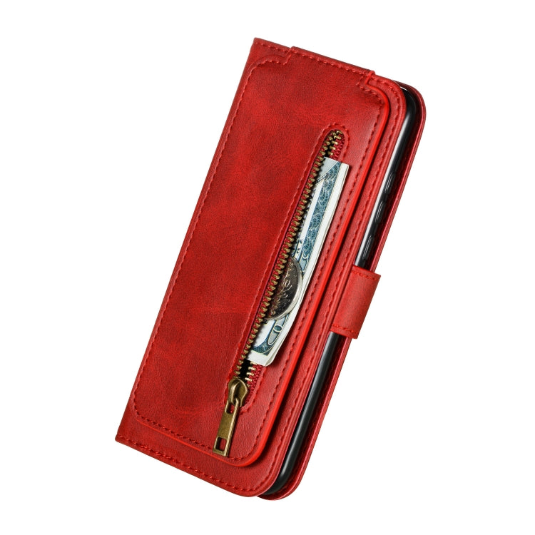 For Huawei P30 Pro Nine Card Zipper Bag Horizontal Flip Leather Case With Holder & Card Slots & Frame