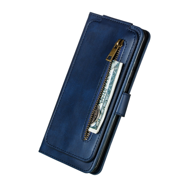 For Huawei P30 Pro Nine Card Zipper Bag Horizontal Flip Leather Case With Holder & Card Slots & Frame