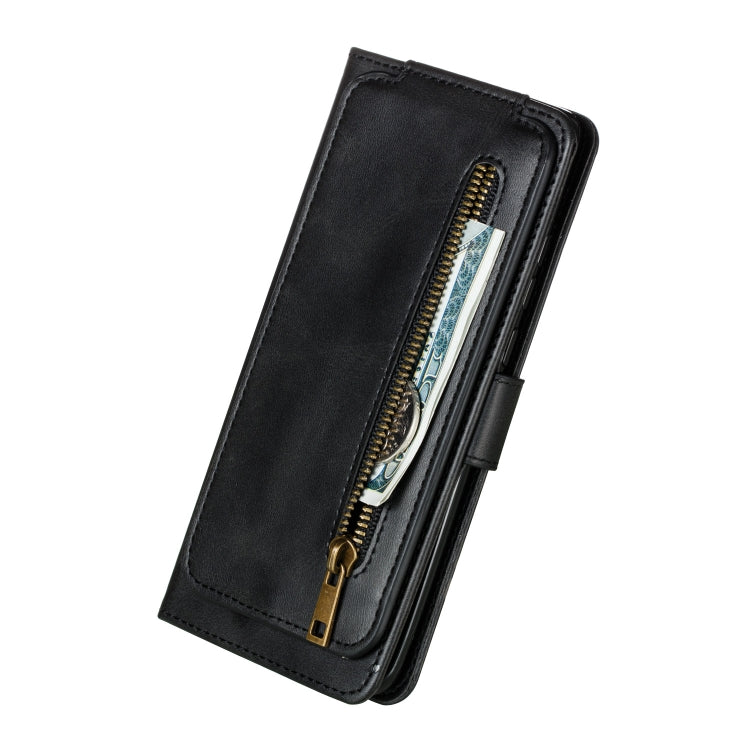For Huawei P30 Pro Nine Card Zipper Bag Horizontal Flip Leather Case With Holder & Card Slots & Frame