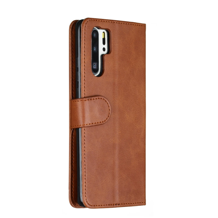 For Huawei P30 Pro Nine Card Zipper Bag Horizontal Flip Leather Case With Holder & Card Slots & Frame