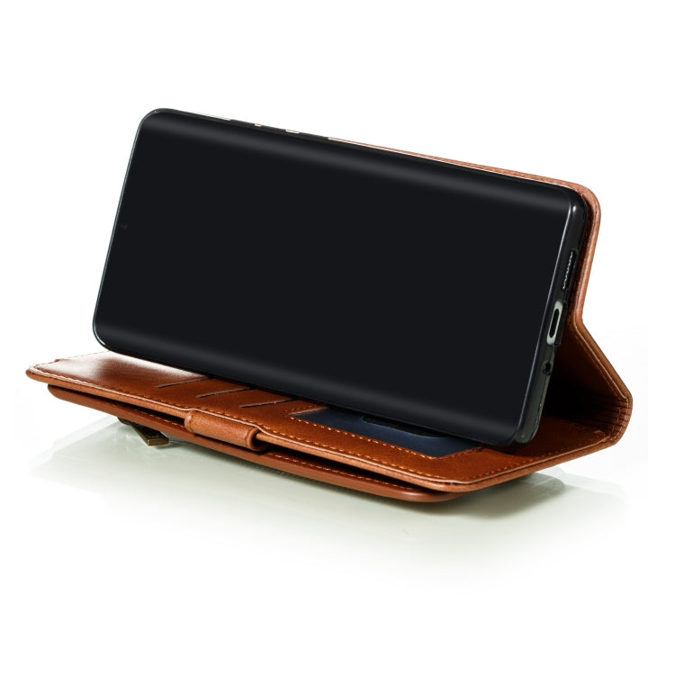 For Huawei P30 Pro Nine Card Zipper Bag Horizontal Flip Leather Case With Holder & Card Slots & Frame