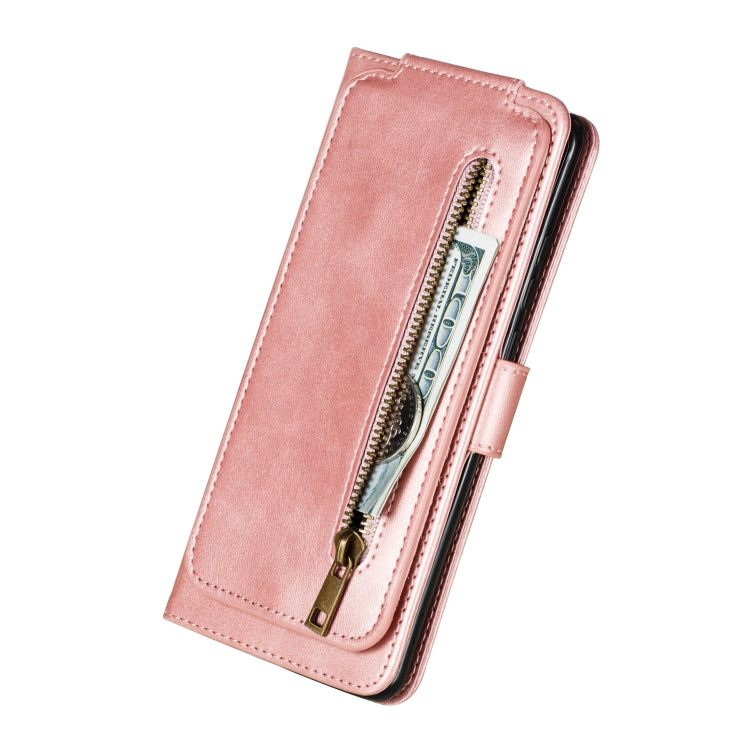For Huawei P30 Pro Nine Card Zipper Bag Horizontal Flip Leather Case With Holder & Card Slots & Frame