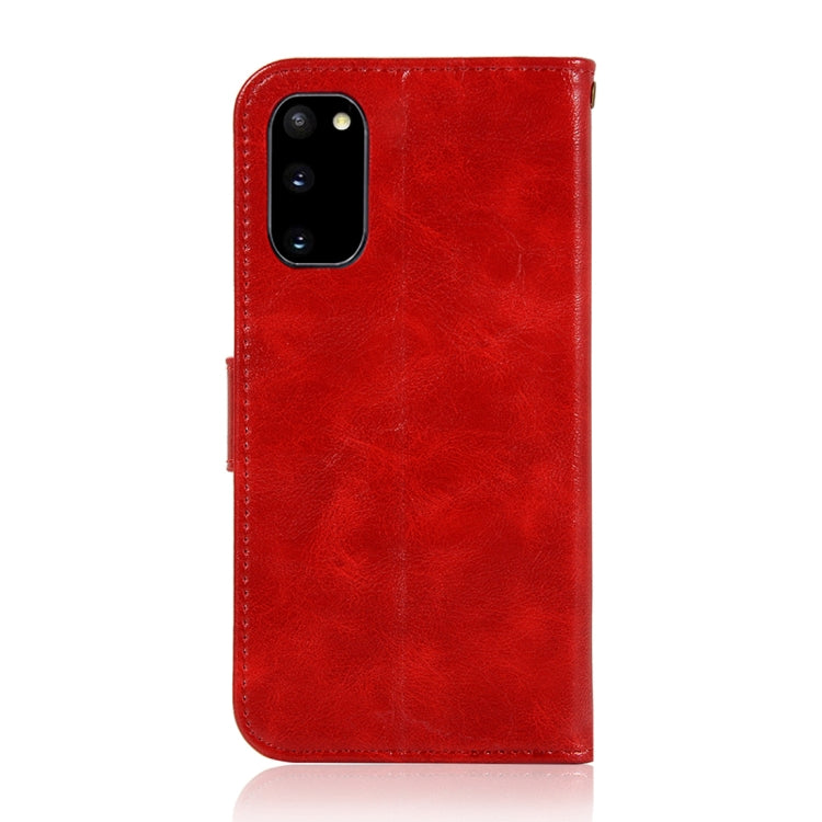 For Galaxy S20 Retro Texture Magnetic Horizontal Flip Leather Case with Holder & Card Slots & Wallet