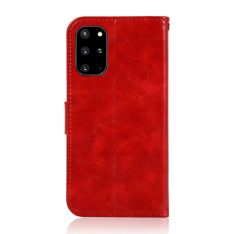 For Galaxy S20 Plus Retro Texture Magnetic Horizontal Flip Leather Case with Holder & Card Slots & Wallet