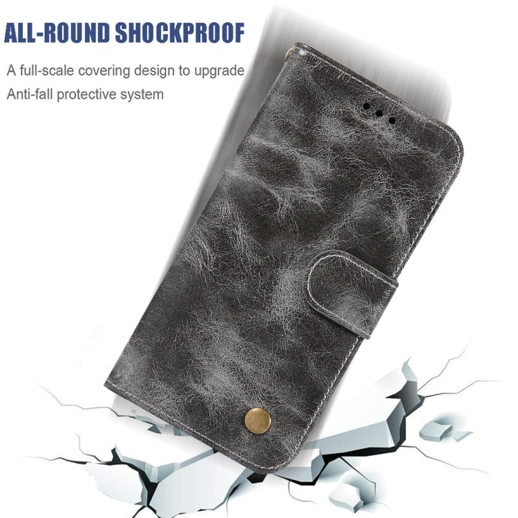 For Galaxy S20 Ultra Retro Texture Magnetic Horizontal Flip Leather Case with Holder & Card Slots & Wallet