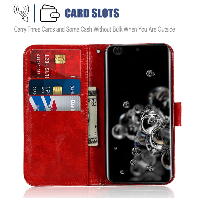For Galaxy S20 Ultra Retro Texture Magnetic Horizontal Flip Leather Case with Holder & Card Slots & Wallet