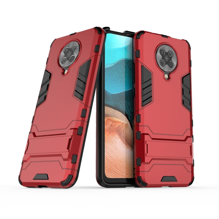 For Xiaomi Redmi K30 Pro PC + TPU Shockproof Protective Case with Holder