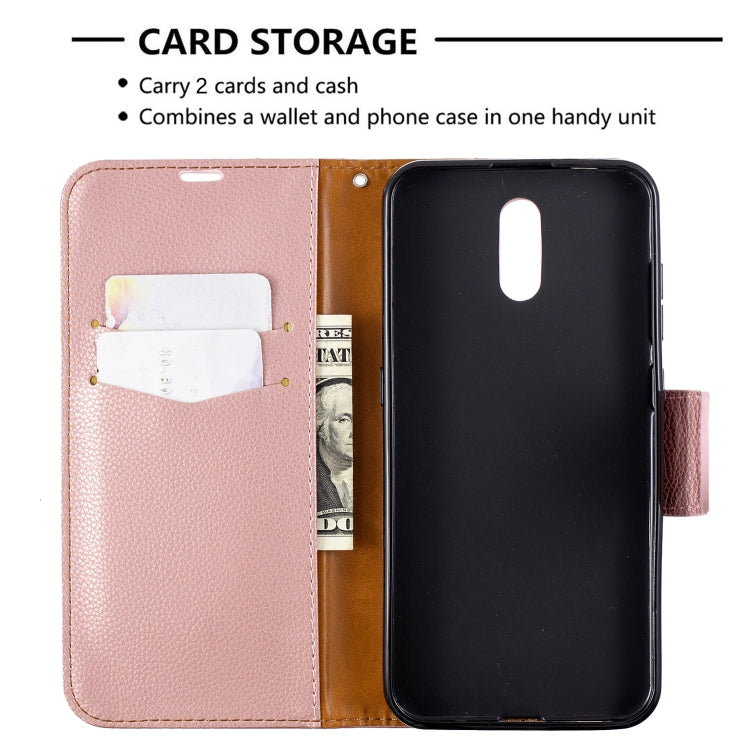 For Nokia 2.3 Pure Color Horizontal Flip PU Leather Case with Holder & Card Slots & Wallet & Lanyard
