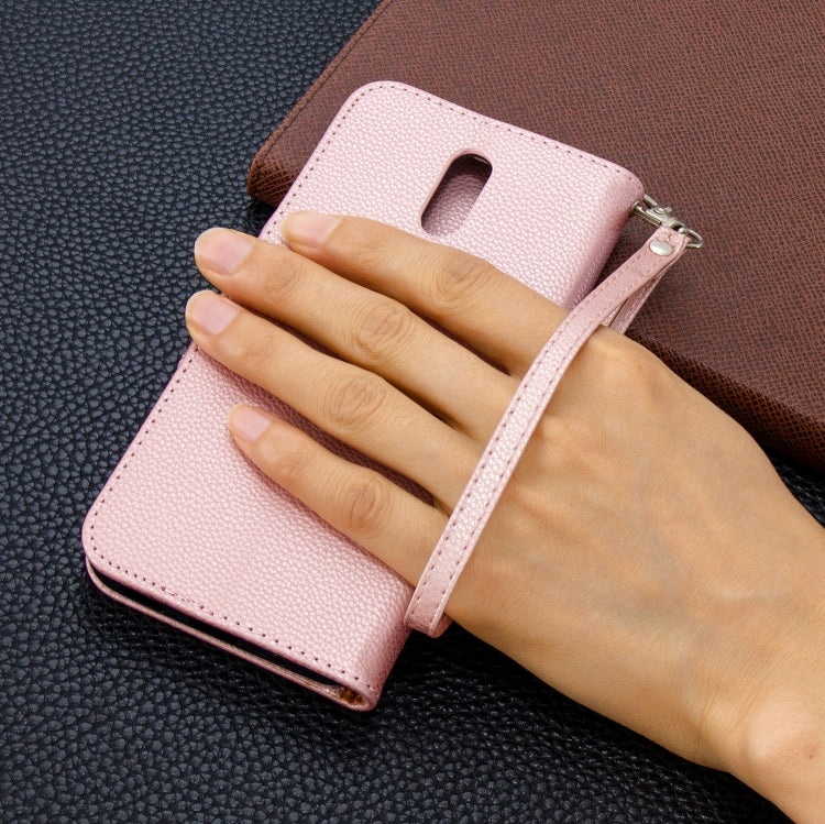 For Nokia 2.3 Pure Color Horizontal Flip PU Leather Case with Holder & Card Slots & Wallet & Lanyard