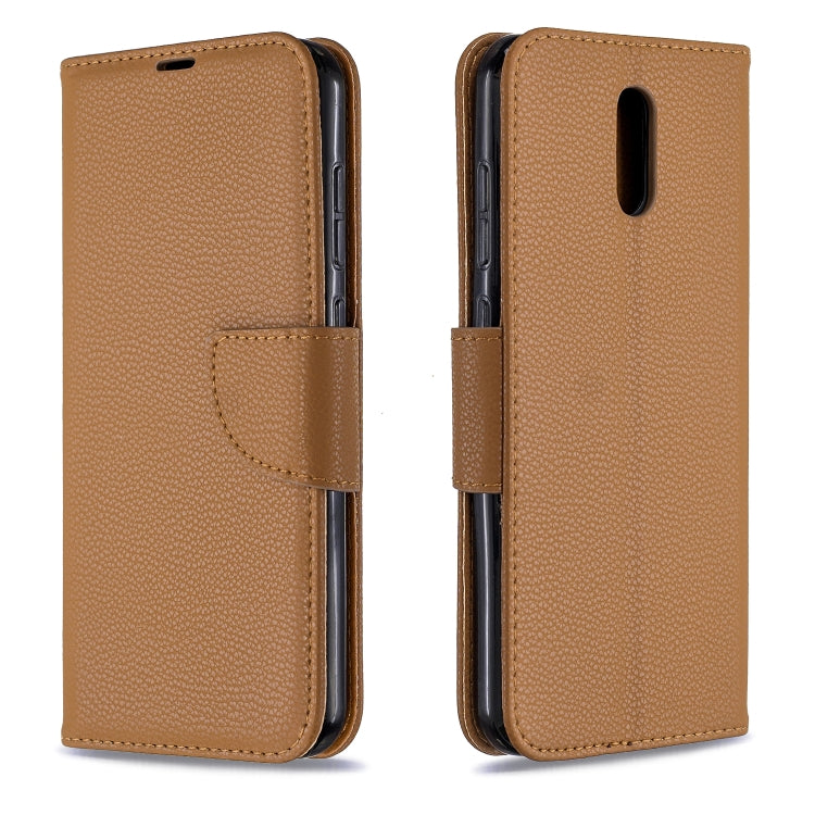 For Nokia 2.3 Pure Color Horizontal Flip PU Leather Case with Holder & Card Slots & Wallet & Lanyard