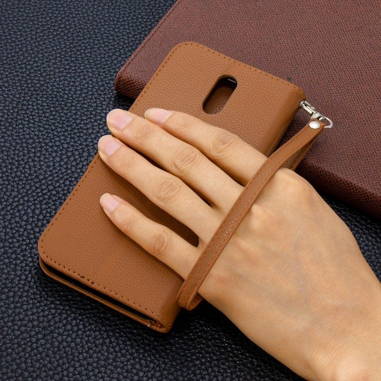 For Nokia 2.3 Pure Color Horizontal Flip PU Leather Case with Holder & Card Slots & Wallet & Lanyard