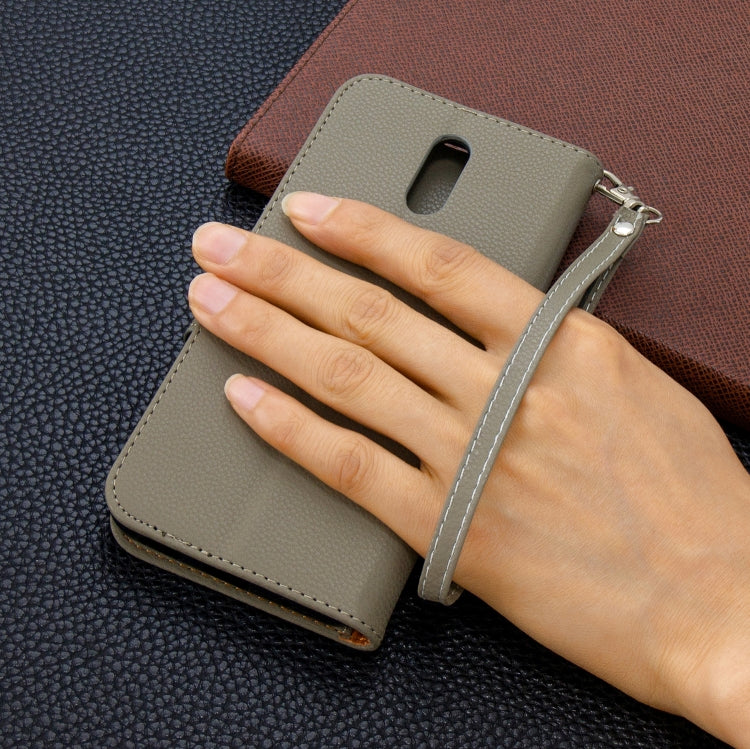 For Nokia 2.3 Pure Color Horizontal Flip PU Leather Case with Holder & Card Slots & Wallet & Lanyard