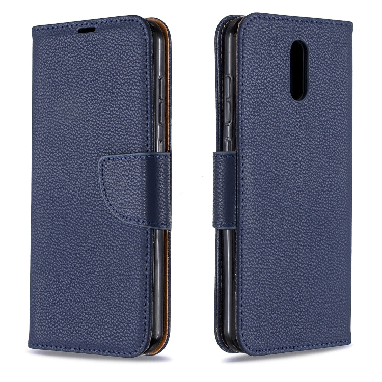 For Nokia 2.3 Pure Color Horizontal Flip PU Leather Case with Holder & Card Slots & Wallet & Lanyard