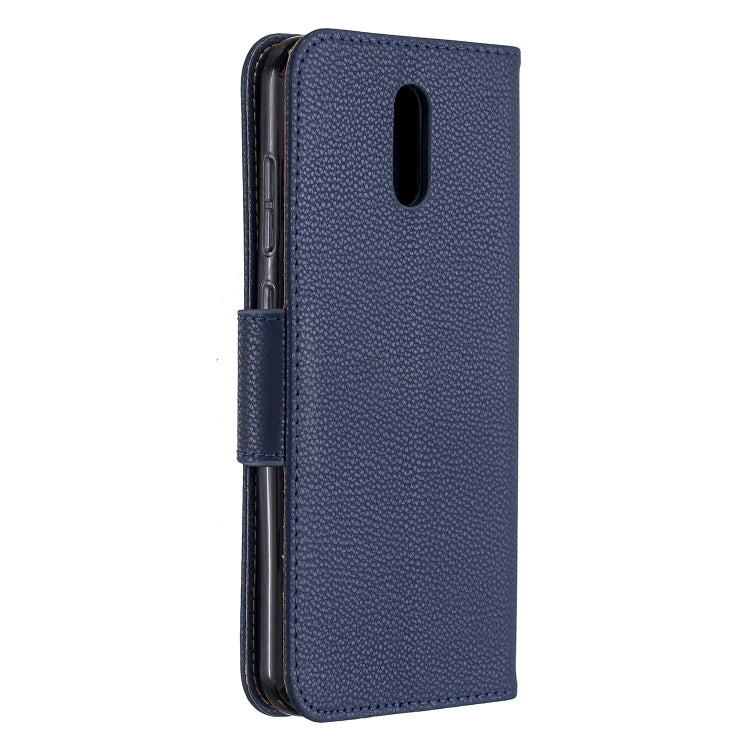 For Nokia 2.3 Pure Color Horizontal Flip PU Leather Case with Holder & Card Slots & Wallet & Lanyard