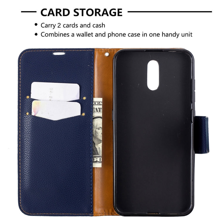 For Nokia 2.3 Pure Color Horizontal Flip PU Leather Case with Holder & Card Slots & Wallet & Lanyard