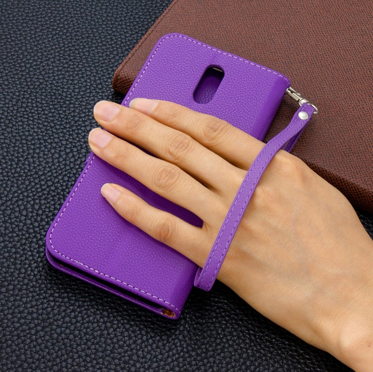 For Nokia 2.3 Pure Color Horizontal Flip PU Leather Case with Holder & Card Slots & Wallet & Lanyard