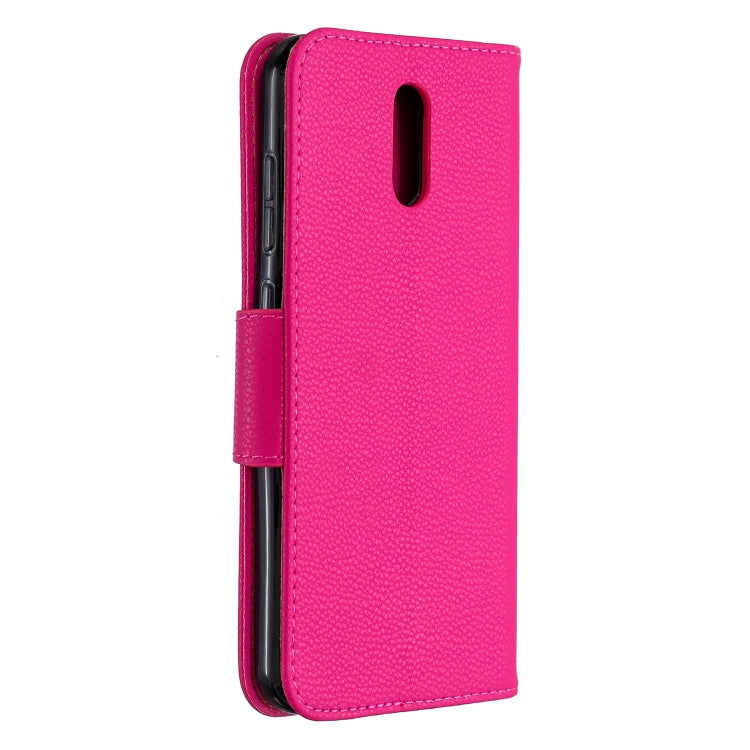 For Nokia 2.3 Pure Color Horizontal Flip PU Leather Case with Holder & Card Slots & Wallet & Lanyard