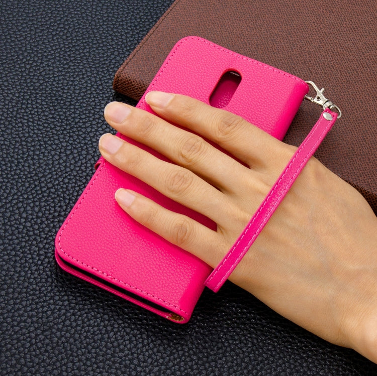 For Nokia 2.3 Pure Color Horizontal Flip PU Leather Case with Holder & Card Slots & Wallet & Lanyard