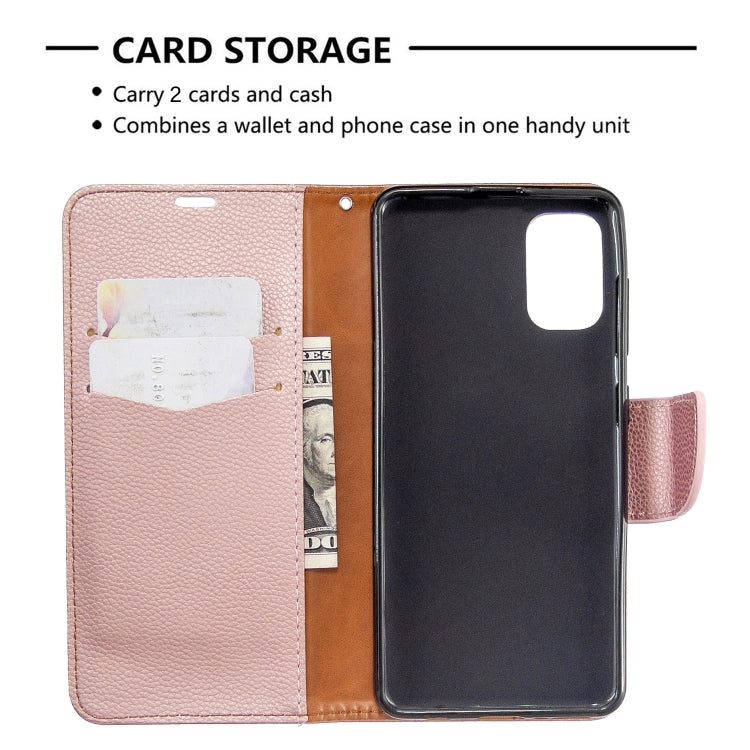 For Galaxy A41 Pure Color Horizontal Flip PU Leather Case with Holder & Card Slots & Wallet & Lanyard