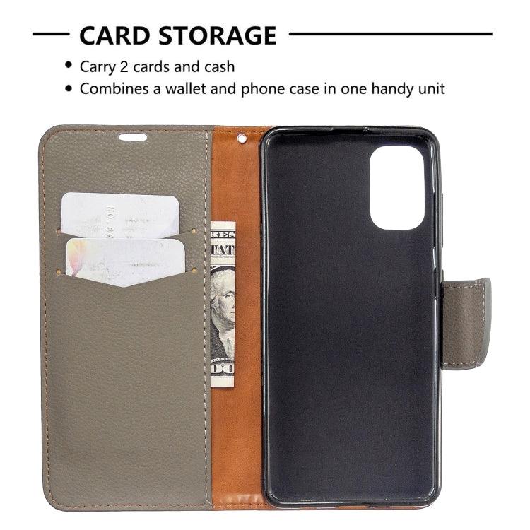For Galaxy A41 Pure Color Horizontal Flip PU Leather Case with Holder & Card Slots & Wallet & Lanyard