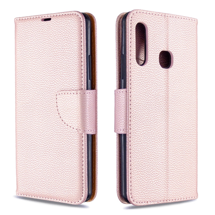 For Galaxy A70e Pure Color Horizontal Flip PU Leather Case with Holder & Card Slots & Wallet & Lanyard