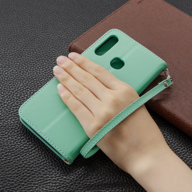For Galaxy A70e Pure Color Horizontal Flip PU Leather Case with Holder & Card Slots & Wallet & Lanyard