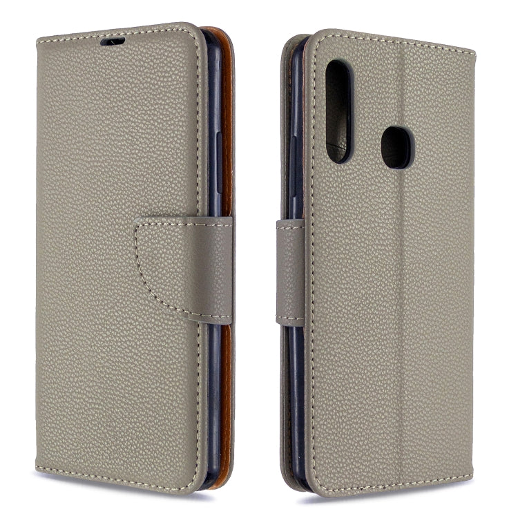 For Galaxy A70e Pure Color Horizontal Flip PU Leather Case with Holder & Card Slots & Wallet & Lanyard