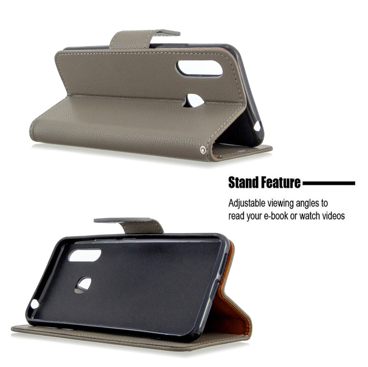 For Galaxy A70e Pure Color Horizontal Flip PU Leather Case with Holder & Card Slots & Wallet & Lanyard