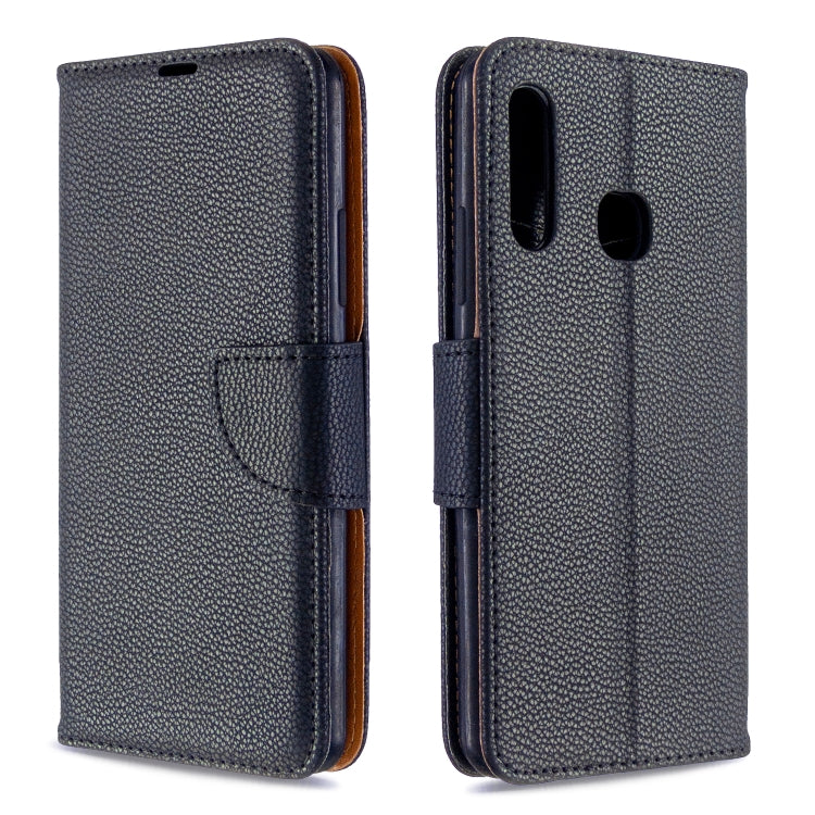 For Galaxy A70e Pure Color Horizontal Flip PU Leather Case with Holder & Card Slots & Wallet & Lanyard