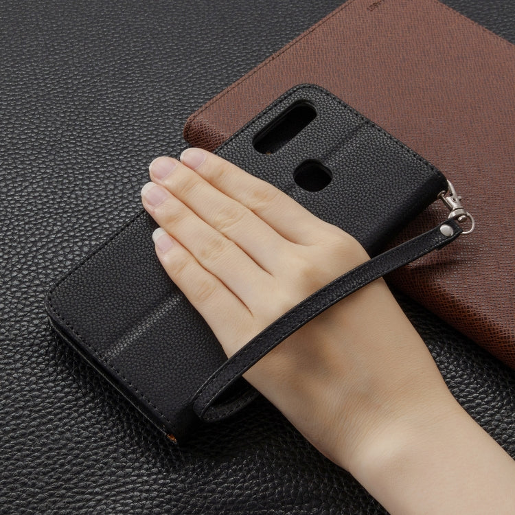 For Galaxy A70e Pure Color Horizontal Flip PU Leather Case with Holder & Card Slots & Wallet & Lanyard