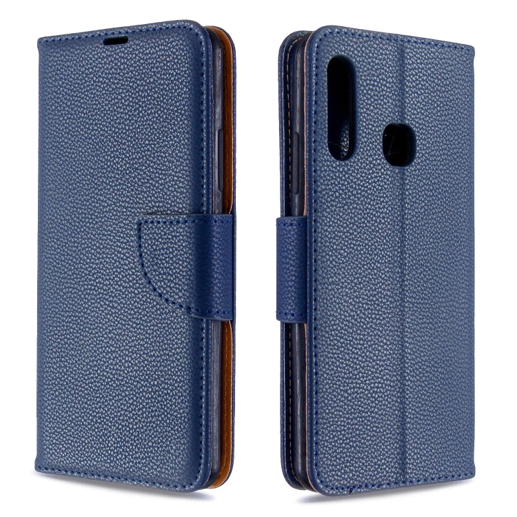 For Galaxy A70e Pure Color Horizontal Flip PU Leather Case with Holder & Card Slots & Wallet & Lanyard