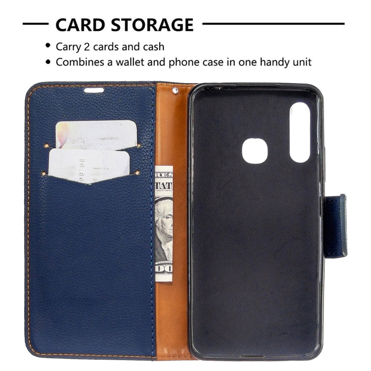 For Galaxy A70e Pure Color Horizontal Flip PU Leather Case with Holder & Card Slots & Wallet & Lanyard